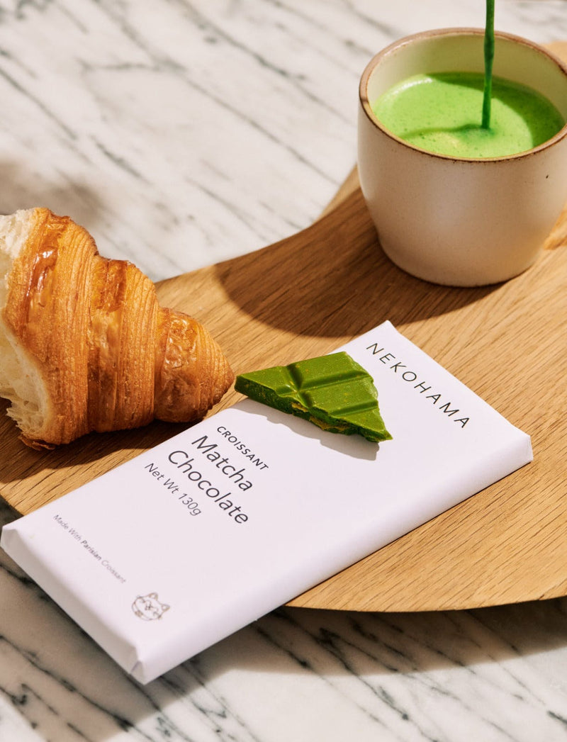 Matcha Chocolate Croissant